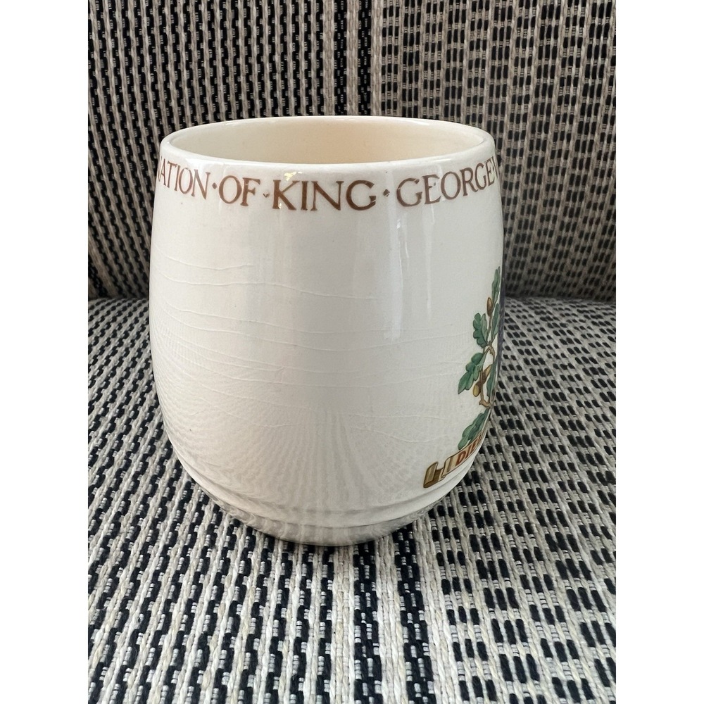 Commemorative Cup Coronation of King George & Queen Elizabeth May 1937 Solian - Picture 5 of 7